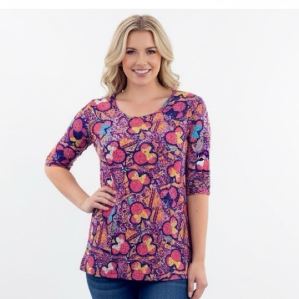 Lularoe Disney Irma top size xsmall